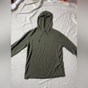 Core Life Green Waffle Thermal Hoodie UNISEX